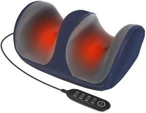 Fresh Fab Finds Shiatsu Foot Massager Calf & Thigh w/ Heat - Dark Blue