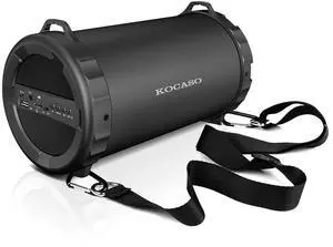 Fresh Fab Finds KOCASO Outdoor Wireless Speaker Booming Bass Subwoofer Hands-free Call FM Radio USB MMC Reading Aux In for Party Camping Travel - Black One size Fresh Fab Finds KOCASO Outdoor Wireless Speaker Booming Bass Subwoofer Hands-free Call FM Radio USB MMC Reading Aux In for Party Camping Travel - Black One size
