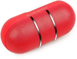 Fresh Fab Finds Ultra-Portable Rainbow LED Wireless Speaker - Red - Pink One size