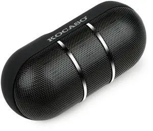 Fresh Fab Finds Ultra-Portable Rainbow LED Wireless Speaker - Black One size