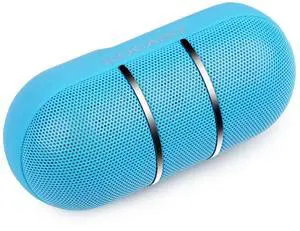 Fresh Fab Finds Ultra-Portable Rainbow LED Wireless Speaker - Blue One size Fresh Fab Finds Ultra-Portable Rainbow LED Wireless Speaker - Blue One size