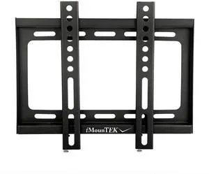 Fresh Fab Finds Fixed TV Wall Mount Bracket for 23"-42" LED/LCD/PLASMA Flat TV VESA 200x200mm Black One Size