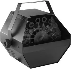 Fresh Fab Finds Automatic Bubble Machine 25W Pro Blower w/ Handle for Parties & Events - Black - One Size