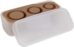Fresh Fab Finds Ice Tray for Stanley Cup 2040OZ Hallow Cylinder Mold w/ Bin - Coffee - One size