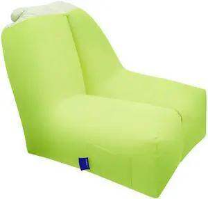 Fresh Fab Finds Inflatable Lounger Chair w/ Bag, Anti-Leak Air Sofa Couch - Green - One size