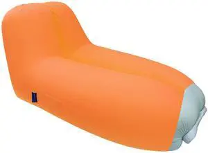 Fresh Fab Finds Inflatable Lounger Chair w/ Bag, Anti-Leak Air Sofa Couch - Orange - One size Fresh Fab Finds Inflatable Lounger Chair w/ Bag, Anti-Leak Air Sofa Couch - Orange - One size