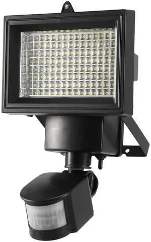Fresh Fab Finds 1000lm Solar Flood Light w/ Motion Sensor, Light Sensitivity - Black - One size