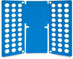 Fresh Fab Finds Shirt Folding Board 23x27.5in Plastic Clothes Organizer - Blue - One Size