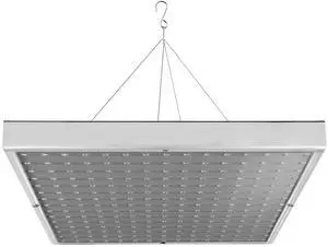 Fresh Fab Finds 225LED Full Spectrum Grow Light Hanging Lamp for Plants - Silver - One size