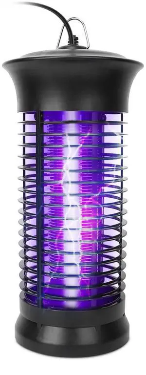 Fresh Fab Finds UV Bug Zapper Silent Odorless Mosquito Trap 2-Pack - Black - One size