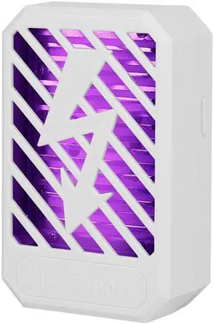 Fresh Fab Finds Plug-In UV Bug Zapper Silent Trap & Repellent Pack of 1 - White - One size