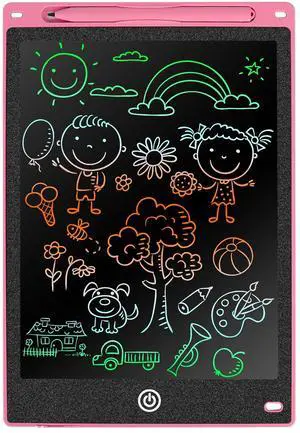 Fresh Fab Finds 8.5in LCD Writing Tablet w/ Lock & Stylus for Kids Ages 3+ - Red - 8.5in Fresh Fab Finds 8.5in LCD Writing Tablet w/ Lock & Stylus for Kids Ages 3+ - Red - 8.5in