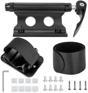 Fresh Fab Finds Fork Mount Bike Rack for Car Roof Quick Release - Black - One size Fresh Fab Finds Fork Mount Bike Rack for Car Roof Quick Release - Black - One size