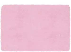 Fresh Fab Finds Fluffy Bedroom Rug Anti-Skid Shaggy Floor Carpet 4x2.6 for Living Room Nursery - Pink - One size