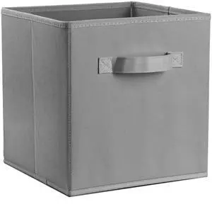 Fresh Fab Finds iMounTEK 4Pk Foldable Storage Cube Bins Closet Organizer Basket Box - Gray - One size Fresh Fab Finds iMounTEK 4Pk Foldable Storage Cube Bins Closet Organizer Basket Box - Gray - One size