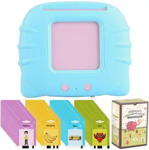 Fresh Fab Finds 224 Words Talking Flash Cards with Audio & Pictures for Toddlers - Blue - One Size Fresh Fab Finds 224 Words Talking Flash Cards with Audio & Pictures for Toddlers - Blue - One Size