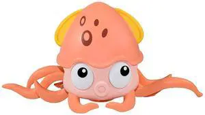 Fresh Fab Finds Rechargeable Crawling Octopus Baby Toy with Music LED & Obstacle Avoidance - Pink - One size Fresh Fab Finds Rechargeable Crawling Octopus Baby Toy with Music LED & Obstacle Avoidance - Pink - One size
