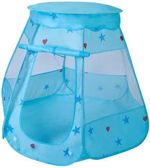 Fresh Fab Finds Pop-Up Castle Game Tent for Boys & Girls Birthday Gift - Blue - One size