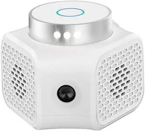 Fresh Fab Finds 360° Ultrasonic Rodent Chaser Plug-in Mouse Deterrent for Indoor Use - White - One size