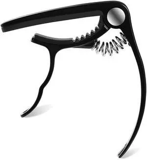 Fresh Fab Finds 3-in-1 Universal Guitar Capo Zinc Alloy for Acoustic, Electric, Ukulele - Black - One size Fresh Fab Finds 3-in-1 Universal Guitar Capo Zinc Alloy for Acoustic, Electric, Ukulele - Black - One size