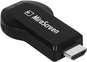 Fresh Fab Finds 1080P Wireless Display Adapter Miracast Dongle for Android iOS TV Streaming - Black - One size