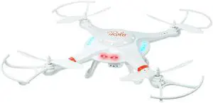 Fresh Fab Finds 4.5Ch 6-Axis Gyro RC Quadcopter w/ 4 Motors, HD Camera, 2.4GHz WiFi FPV Drone - White - One size