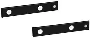 Fresh Fab Finds 2Pk Rechargeable Motion LED Cabinet Light 3 Colors - Black - 20 cm