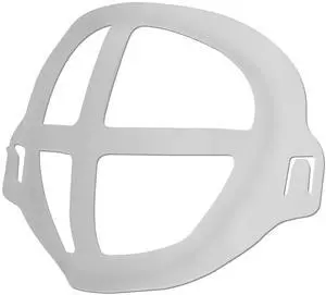 Fresh Fab Finds 10Pcs 3D Mask Bracket Inner Support Frame Washable Reusable Mask Holder - Gray - One Size