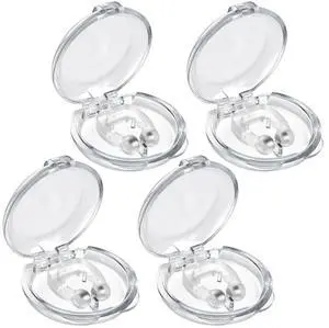 Fresh Fab Finds 4Pcs Magnetic Nose Clip Snoring Aid Sleep Device - Gray - One size