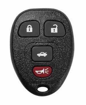 Fresh Fab Finds 2 Key Fob Case Pad for 20092012 Chevy Malibu KOBGT04A Replacement - Black One size