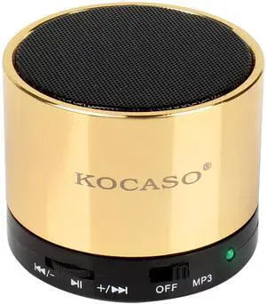 Fresh Fab Finds Mini Wireless Speaker - Gold One size Fresh Fab Finds Mini Wireless Speaker - Gold One size