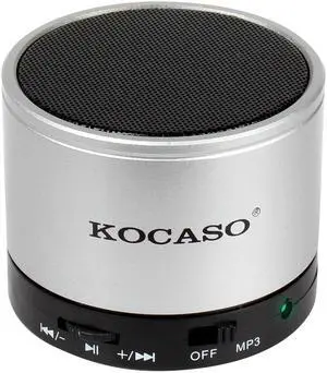 Fresh Fab Finds Mini Wireless Speaker - Silver One size Fresh Fab Finds Mini Wireless Speaker - Silver One size