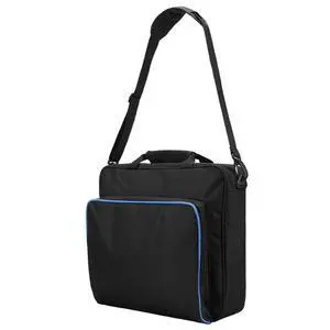 Fresh Fab Finds Travel Carry Case for PS4 Console Accessories Handbag w/ Strap - Black One size Fresh Fab Finds Travel Carry Case for PS4 Console Accessories Handbag w/ Strap - Black One size