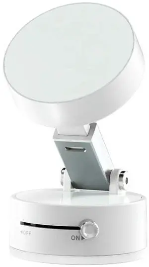KENRO Magnetic Phone Mount 360° Adjustable Suction Holder for Car, Gym & Flat Surfaces - White - No Size KENRO Magnetic Phone Mount 360° Adjustable Suction Holder for Car, Gym & Flat Surfaces - White - No Size