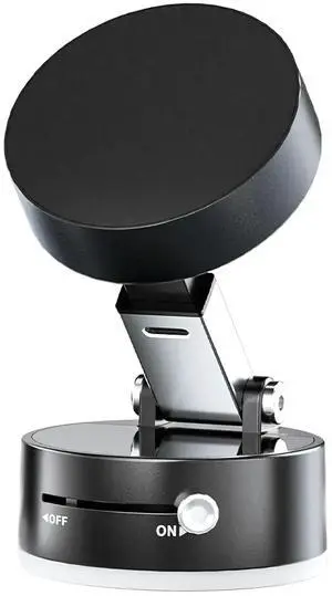 KENRO Magnetic Phone Mount 360° Adjustable Suction Holder for Car, Gym & Flat Surfaces - Black - No Size KENRO Magnetic Phone Mount 360° Adjustable Suction Holder for Car, Gym & Flat Surfaces - Black - No Size