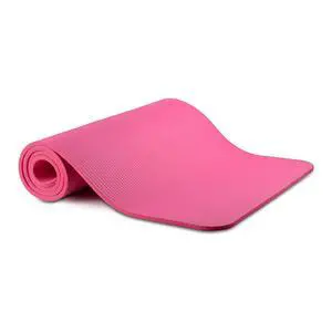 JupiterGear 0.3" Thick Yoga and Pilates Exercise Mat with Carrying Strap - Pink JupiterGear 0.3" Thick Yoga and Pilates Exercise Mat with Carrying Strap - Pink