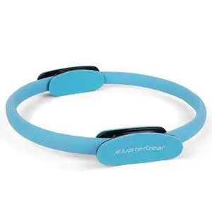 JupiterGear Pilates Resistance Ring for Strengthening Core Muscles and Improving Balance - Blue JupiterGear Pilates Resistance Ring for Strengthening Core Muscles and Improving Balance - Blue