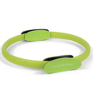 JupiterGear Pilates Resistance Ring for Strengthening Core Muscles and Improving Balance - Green JupiterGear Pilates Resistance Ring for Strengthening Core Muscles and Improving Balance - Green