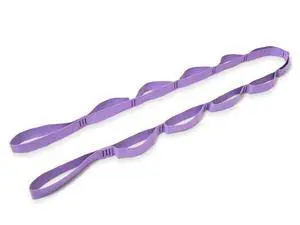 JupiterGear Multi-Loop Stretching Strap for Yoga, Pilates, Physical Therapy, Dance and Gymnastics - Purple JupiterGear Multi-Loop Stretching Strap for Yoga, Pilates, Physical Therapy, Dance and Gymnastics - Purple