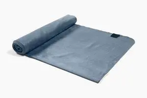 JupiterGear Yoga Mat Towel with Micro-Fiber Slip-Resistant Fabric - Slate Blue JupiterGear Yoga Mat Towel with Micro-Fiber Slip-Resistant Fabric - Slate Blue