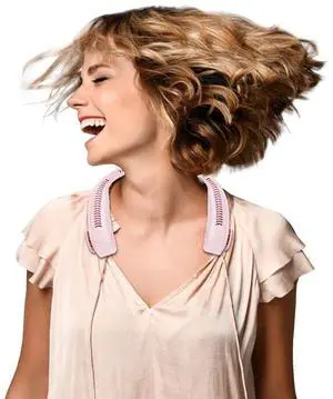 Vista Easy Breezy Hands-Free Neck Fan - PETAL PINK - 1.25" Vista Easy Breezy Hands-Free Neck Fan - PETAL PINK - 1.25"