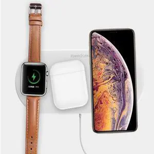 Vista 3 in 1 Multi Device Qi Wireless Fast Charger - BLUE Vista 3 in 1 Multi Device Qi Wireless Fast Charger - BLUE