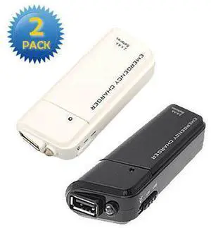 Our SOS! - 'Saves Our Smartphone" - Emergency charger - Black - 2 Pack Our SOS! - 'Saves Our Smartphone" - Emergency charger - Black - 2 Pack