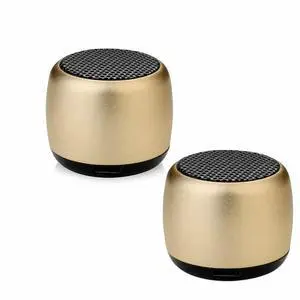Vista Little Wonder Solo Stereo Multi Connect Bluetooth Speaker 2/Pak - GOLD Vista Little Wonder Solo Stereo Multi Connect Bluetooth Speaker 2/Pak - GOLD