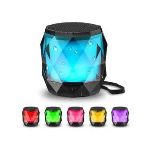 Vista Candylight LED Stereo Bluetooth Mini Speaker - Multi Colors Vista Candylight LED Stereo Bluetooth Mini Speaker - Multi Colors
