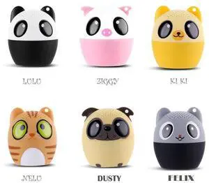 Vista Lil Wonder Petz Bluetooth Speakers - NELU Vista Lil Wonder Petz Bluetooth Speakers - NELU
