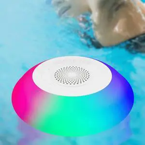Vista Floatilla Bluetooth LED Enabled Waterproof Speaker For Pools And Outdoors - Multi Colors Vista Floatilla Bluetooth LED Enabled Waterproof Speaker For Pools And Outdoors - Multi Colors