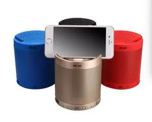 Bluetooth Speaker With Phone Stand - Red Bluetooth Speaker With Phone Stand - Red