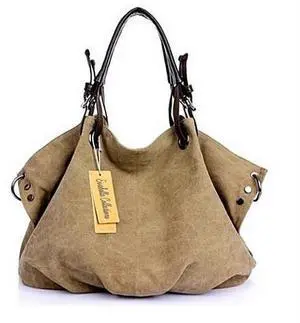 Vista Journey Canvas Handbag - Indigo - BLUE Vista Journey Canvas Handbag - Indigo - BLUE