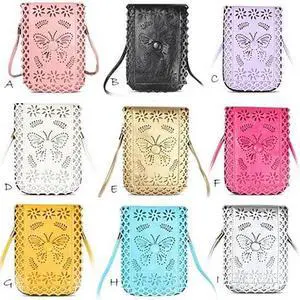 Vista Social Butterfly A Flower And A Butterfly Filigree Design Crossbody Bag - Hot Pink Vista Social Butterfly A Flower And A Butterfly Filigree Design Crossbody Bag - Hot Pink